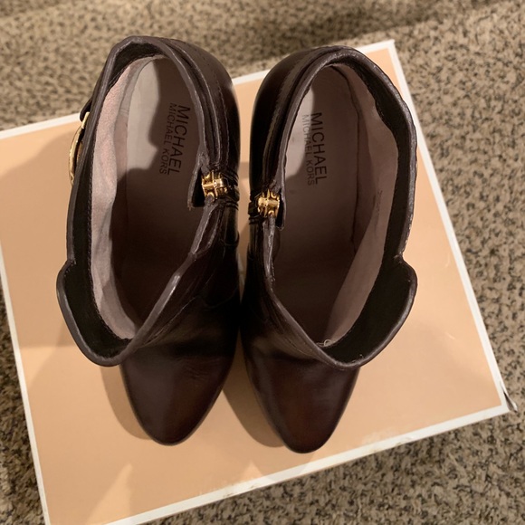 Michael Kors Deep Chocolate Brownie Bootie - Picture 3 of 8